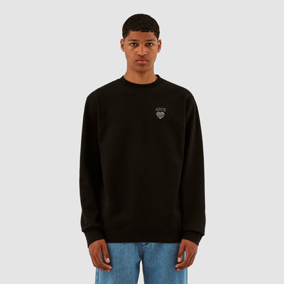 Clarck Scribble Crewneck - Black