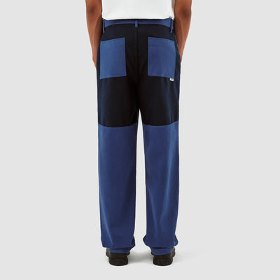 Porter Wool Cotton Pants - Blue