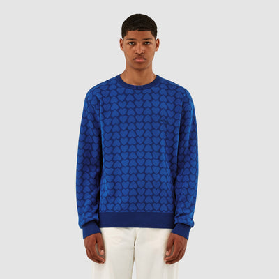 Kobe Heart Sweater - Blue/Navy