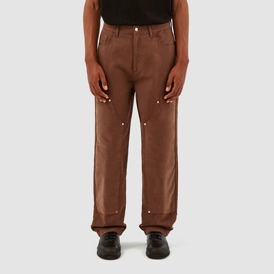 Porter Cotton Velvet Pants - Brown