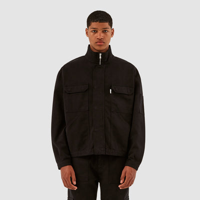 Johnson Pocket Jacket - Black