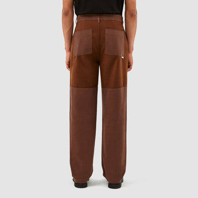 Porter Wool Cotton Pants - Brown