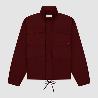 Veste Ripstop cirée - Bordeaux