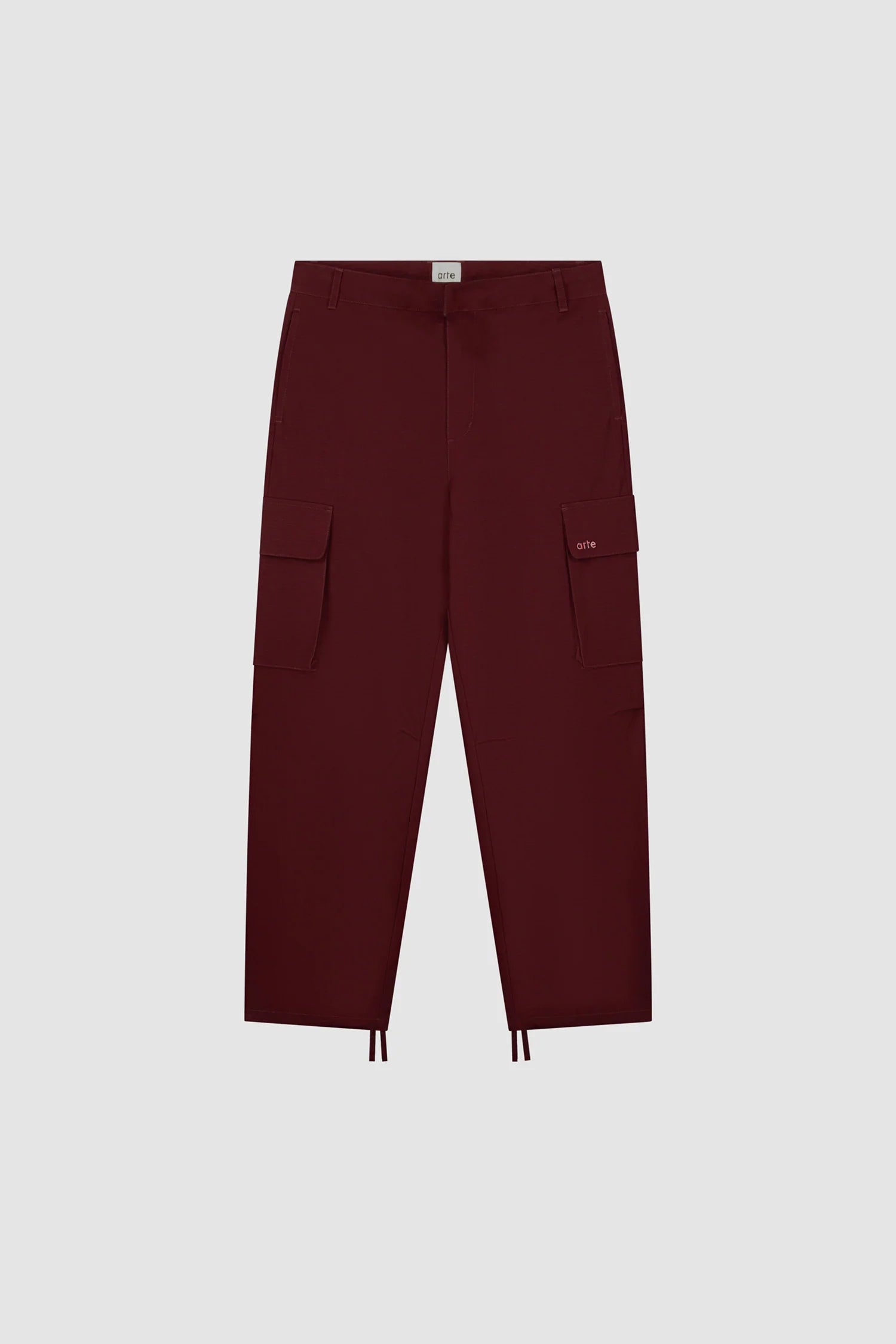 Waxed Ripstop Pants - Bordeaux