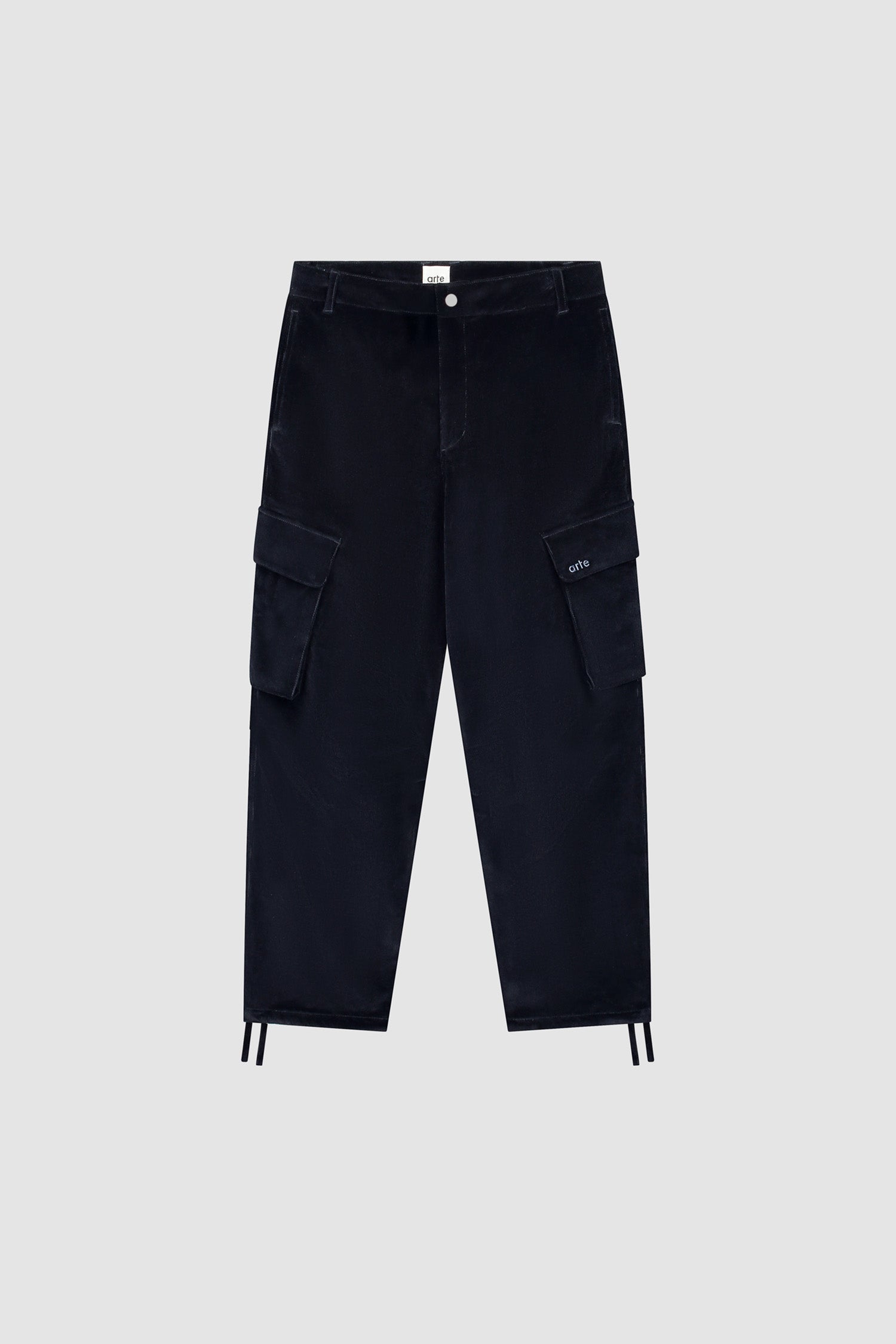 Corduroy Cargo Pants - Navy