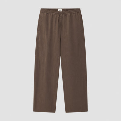Uniform Track Pants - Brown
