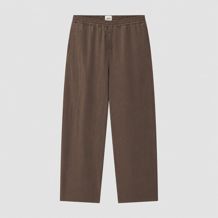 Uniform Track Pants - Brown