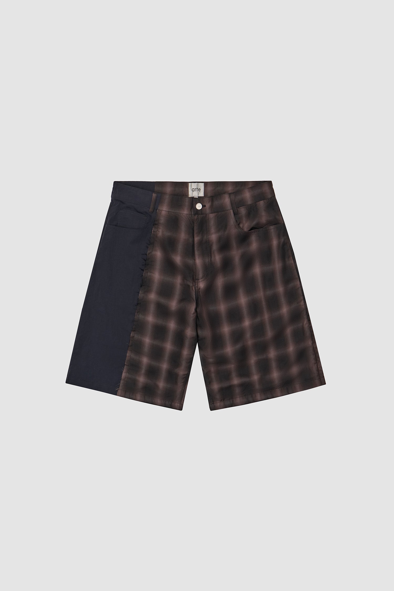 Short à carreaux en tartan