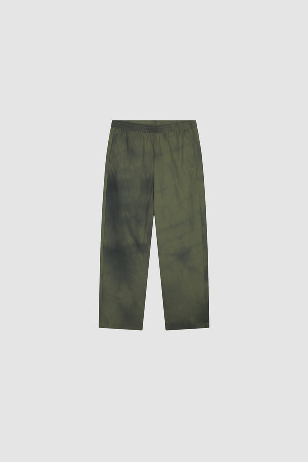 Sunfade Track Pants in Green, front view