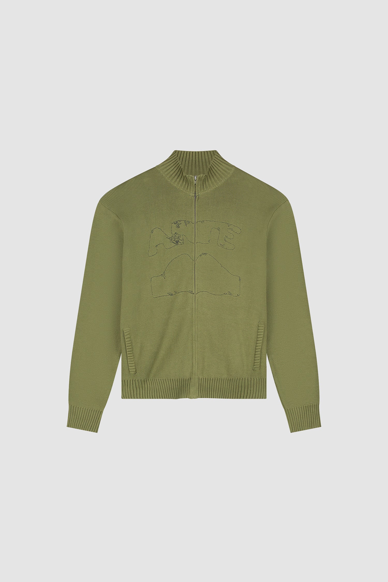 Cardigan à col Diels - Vert