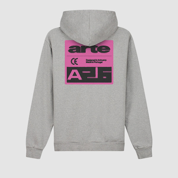Pink Serial Hoodie