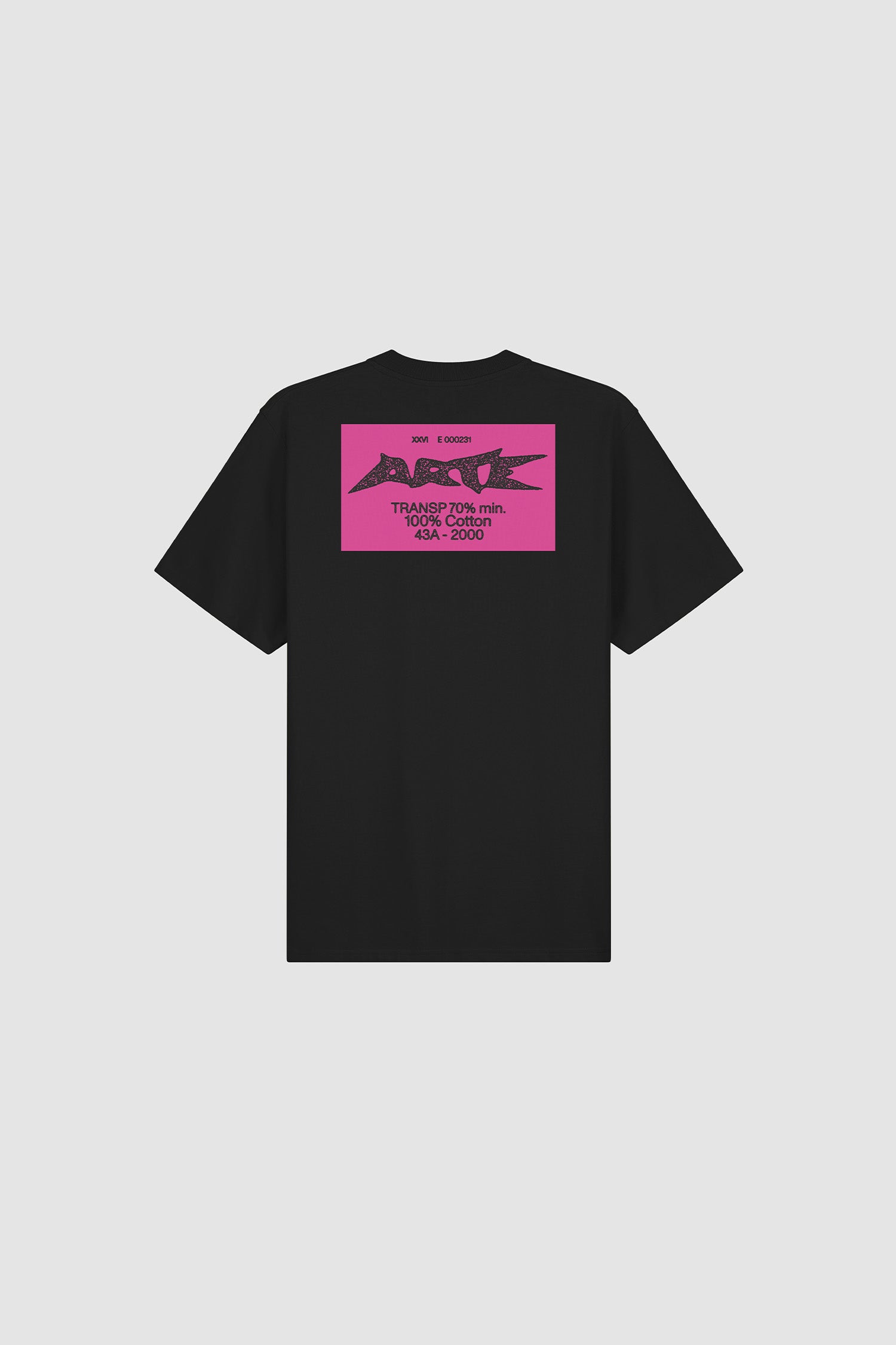 Composition T-shirt - Black – Arte Antwerp