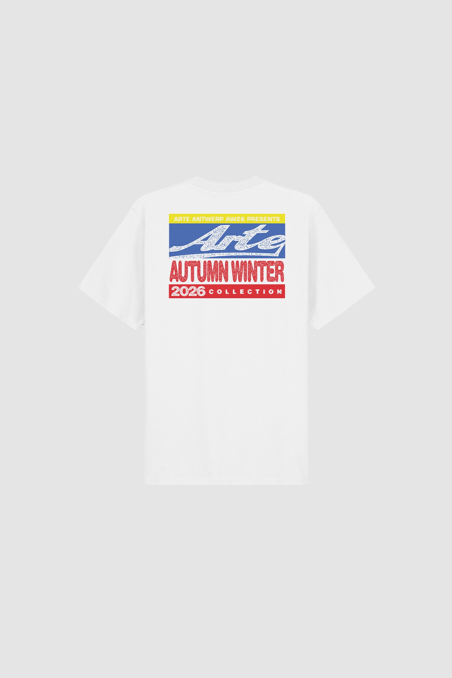 Mural T-shirt - White – Arte Antwerp