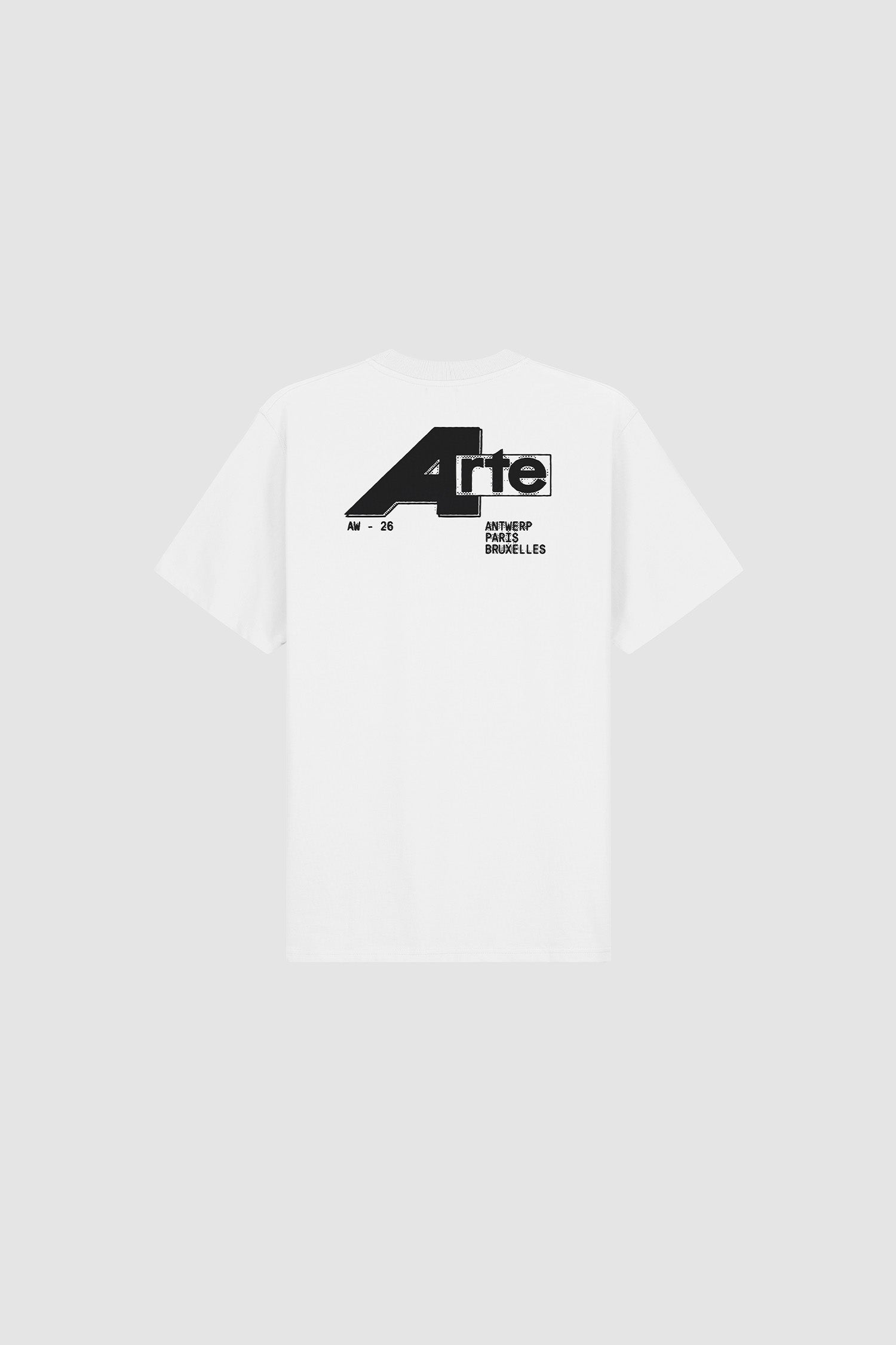 Big A T-shirt - White – Arte Antwerp
