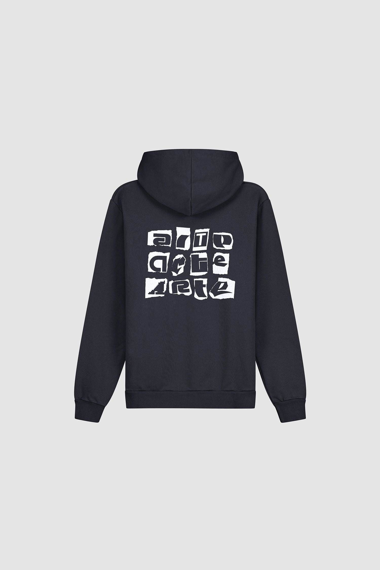 Sweat à capuche Multi Back Logo en bleu marine, vue arrière