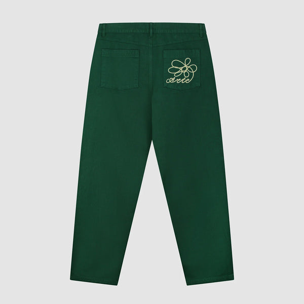 Embroidery Pocket Pants