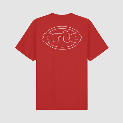 Emblem T-shirt - Red