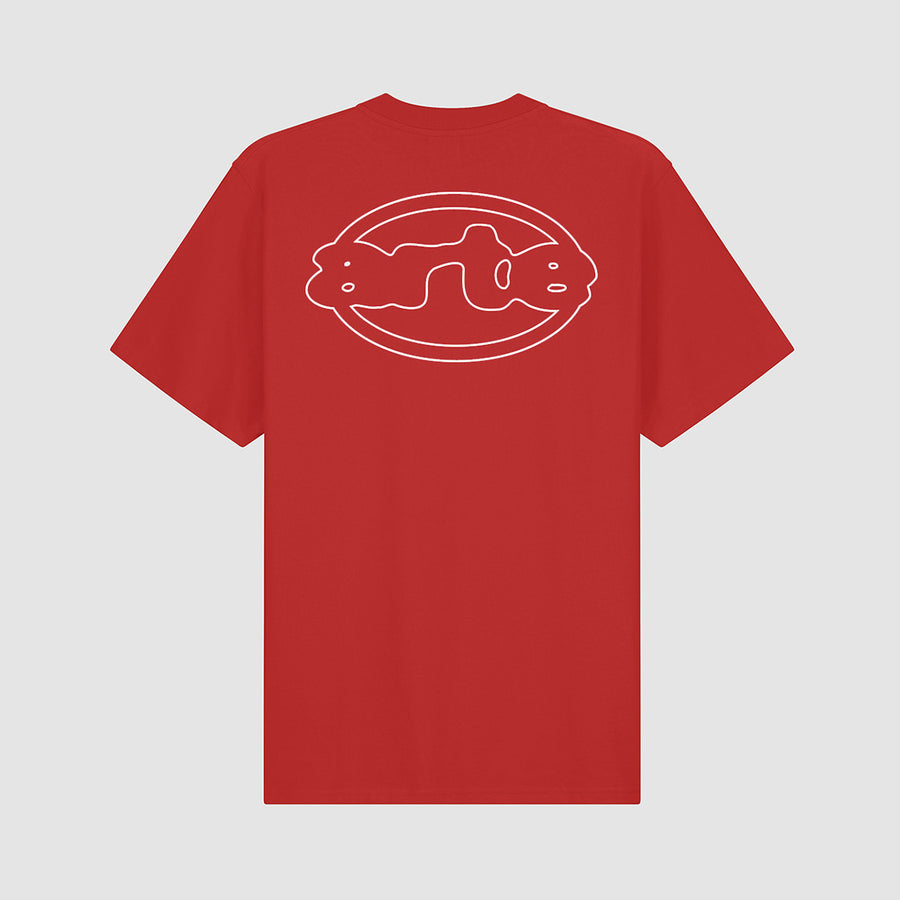 Emblem T-shirt - Red