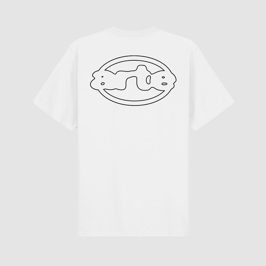 Emblem T-shirt - White