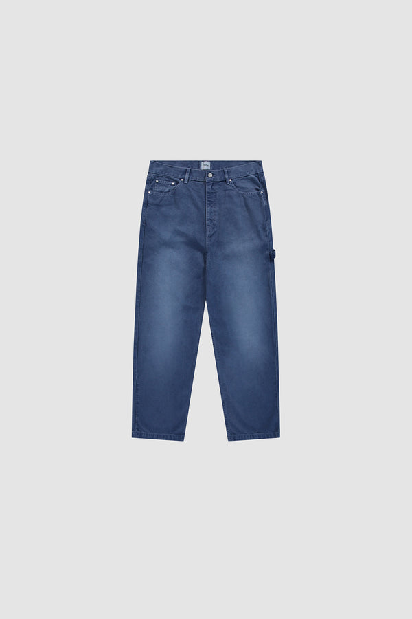 Atelier Uniform Denim Pants in Navy, Front view