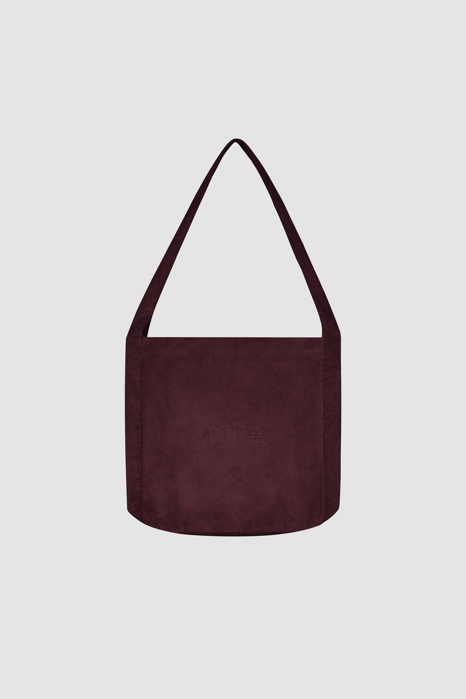 Sac en velours côtelé - Bordeaux