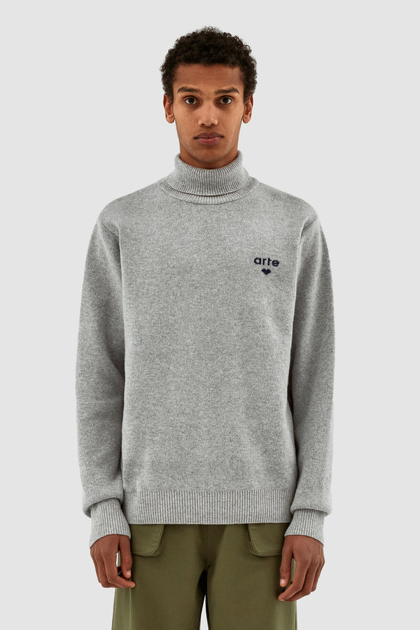 Kole Logo Sweater - Grey