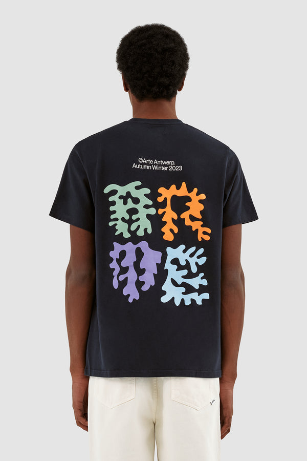 Tommy Back Arte T-shirt - Navy