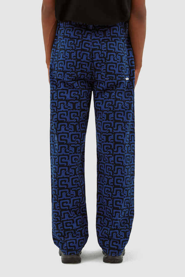 Jonas Allover Pants - Navy/Blue - Arte Antwerp