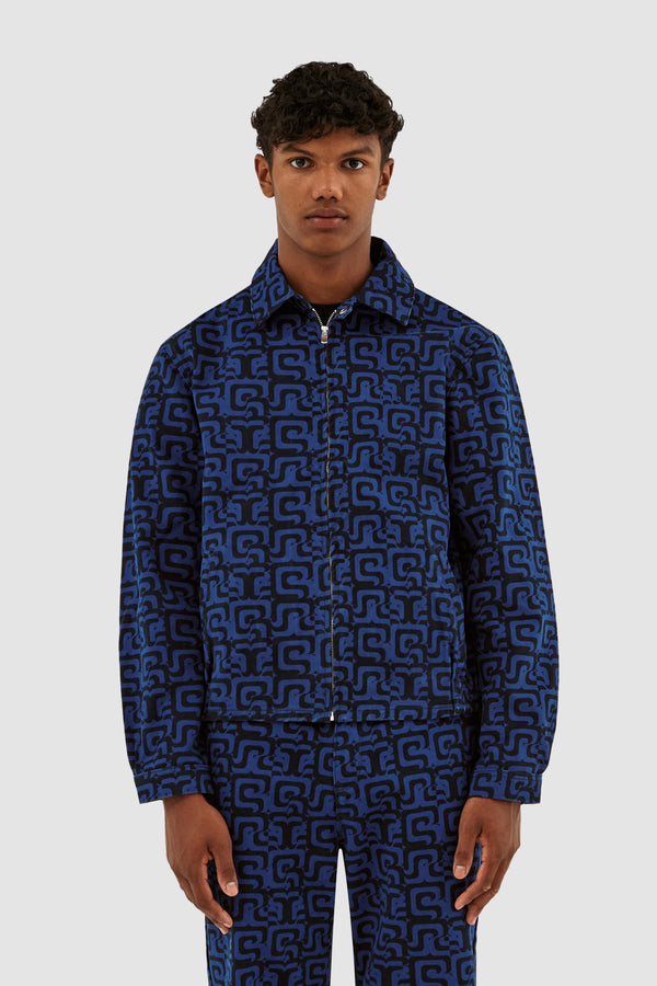 Jones Allover Jacket - Navy/Blue - Arte Antwerp