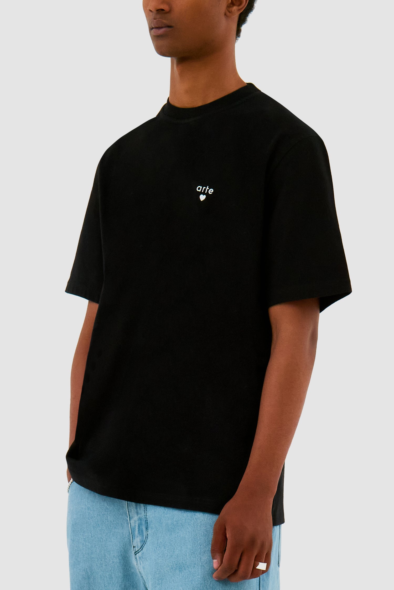 Heart Logo T-shirt - Black