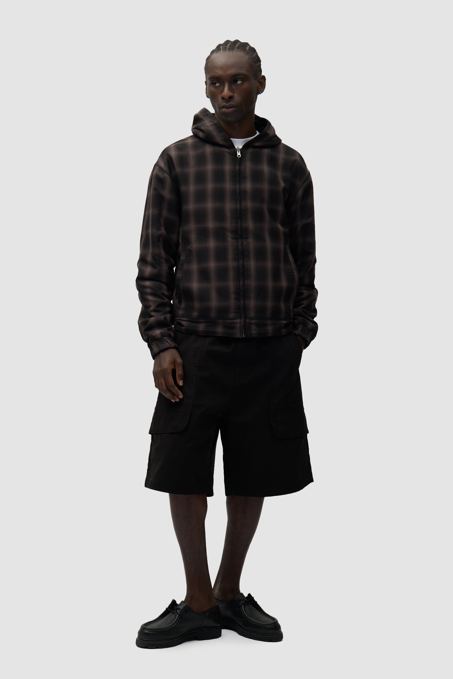 Veste polaire réversible noire