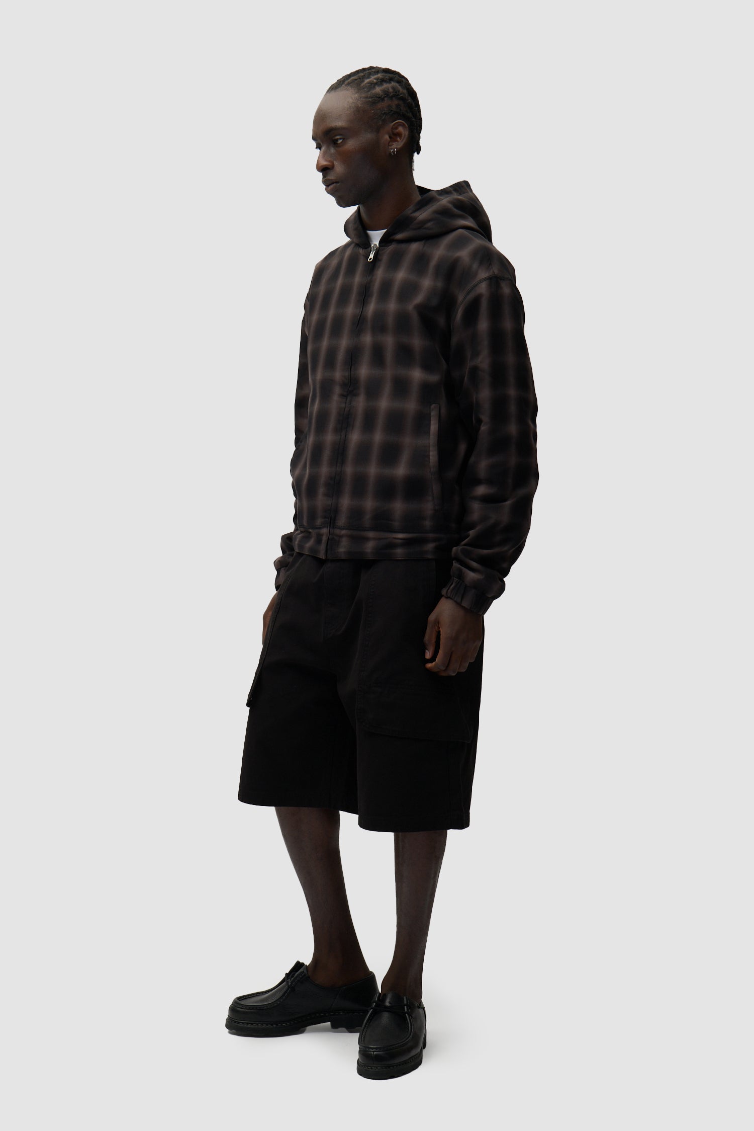 Veste polaire réversible noire