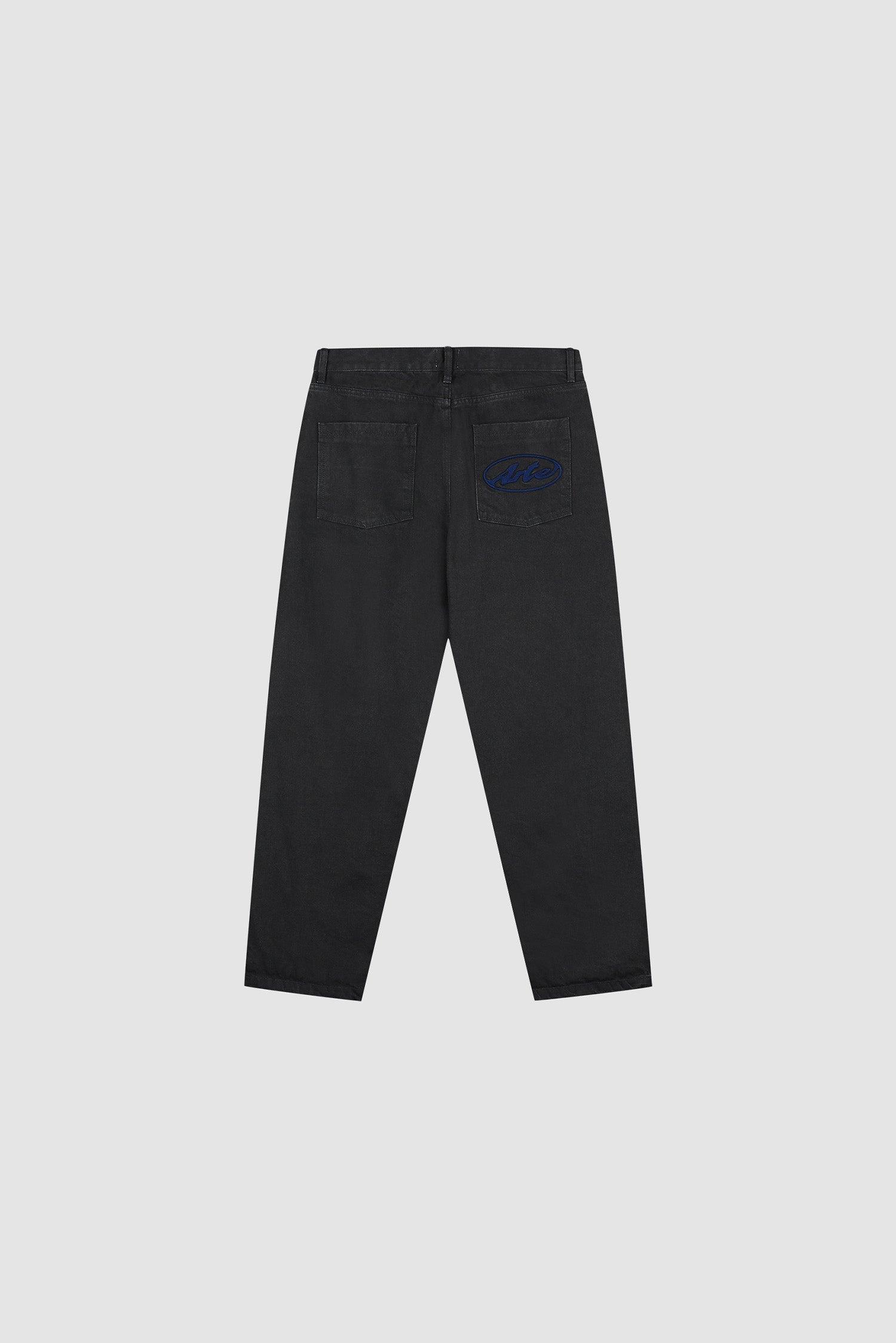 Pantalon à poche avec logo circulaire - Noir