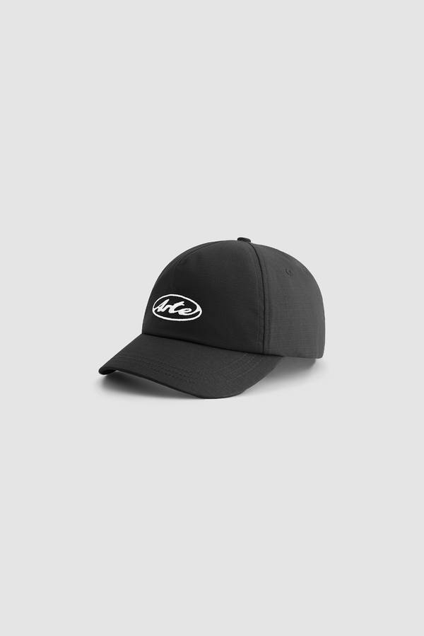 Round Logo Cap - Black - Arte Antwerp