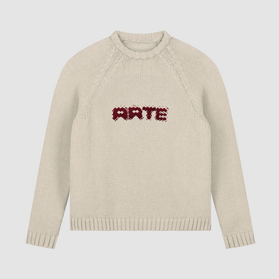 Tricot frontal Pixel - Crème
