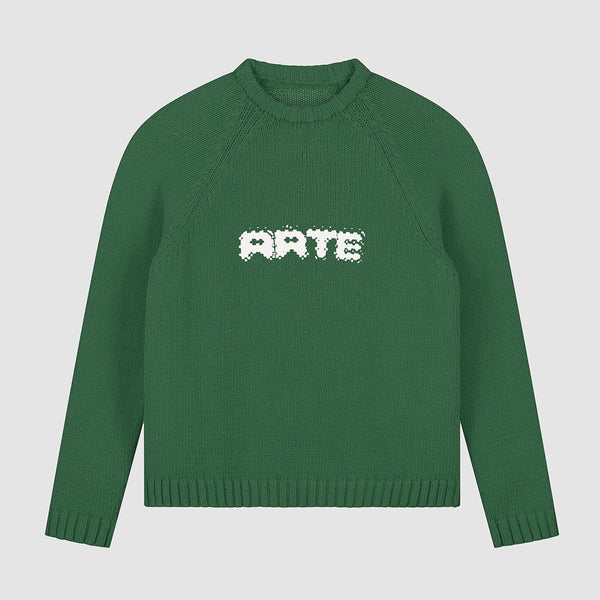 Pixel Front Knit - Green – Arte Antwerp