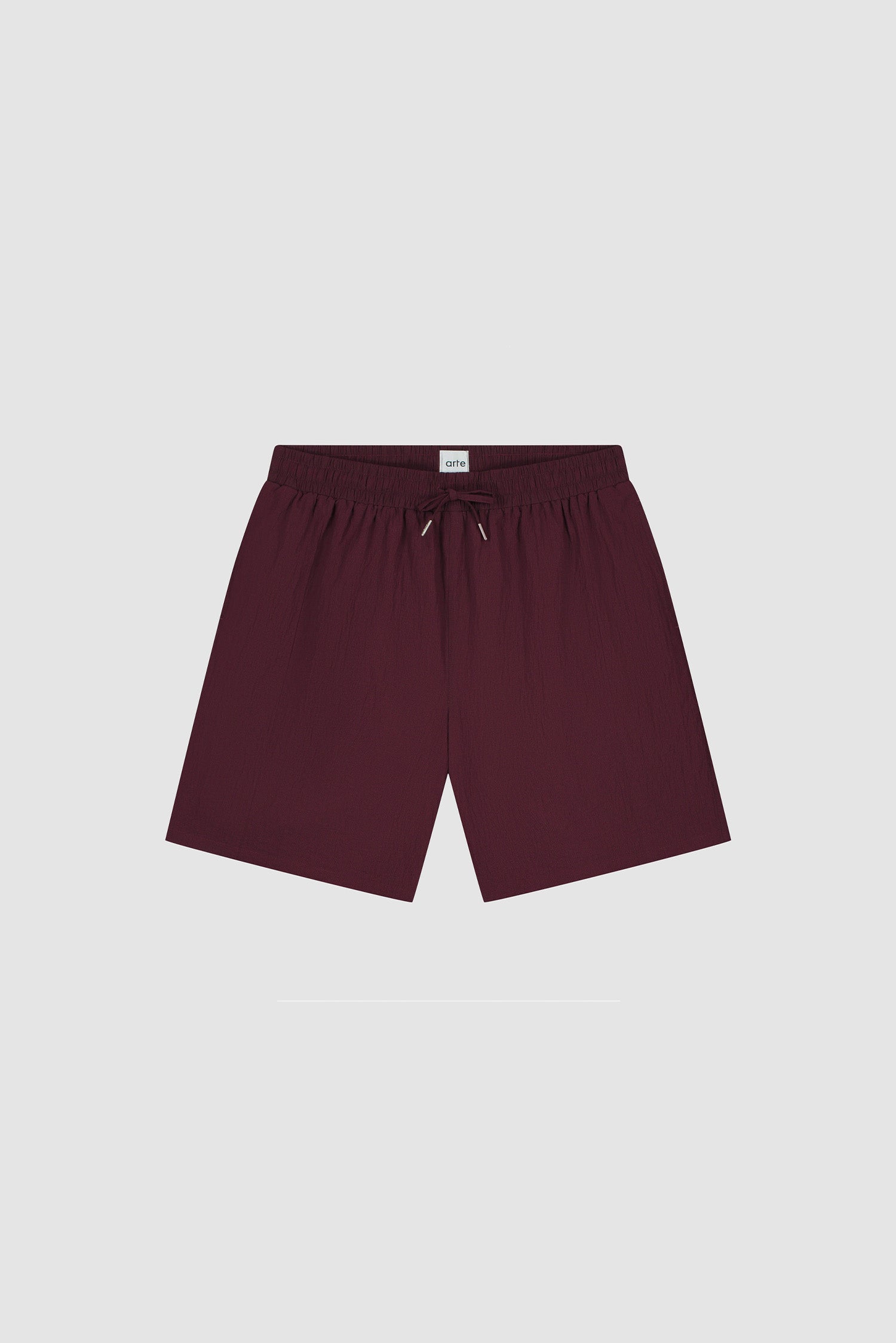 Short en maille - Bordeaux