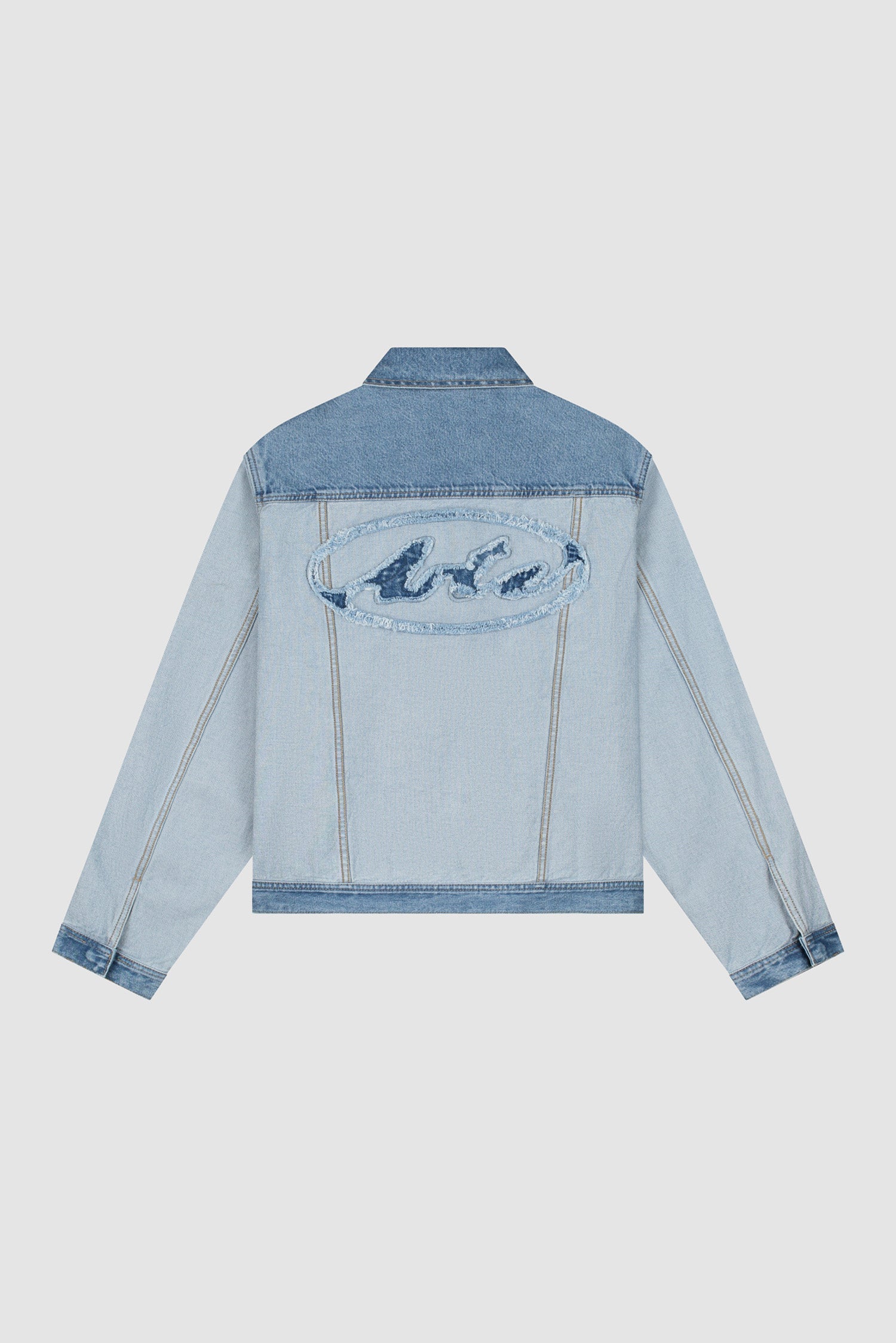 Veste en denim Inside/Out - Denim Bleach