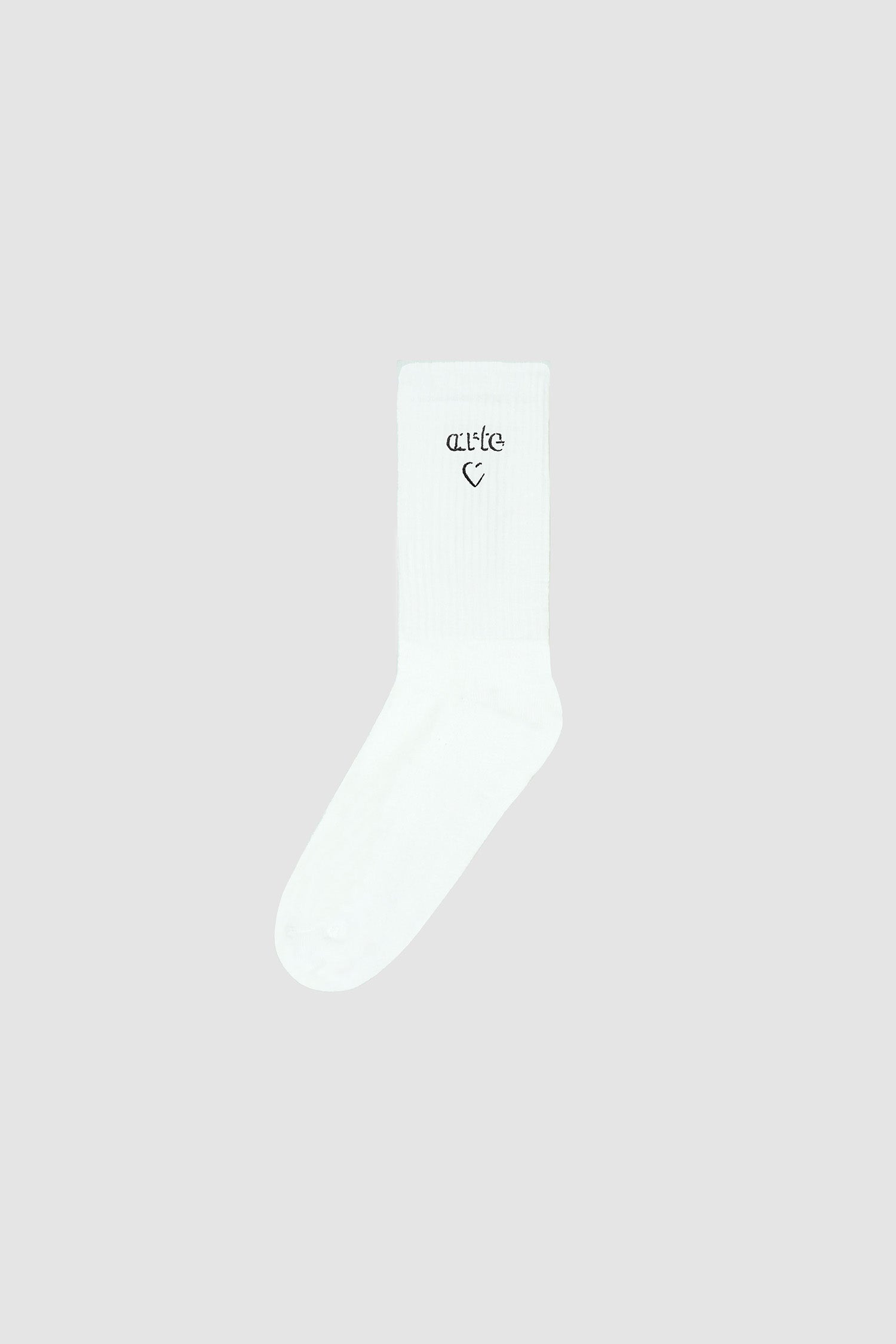 Chaussettes à logo en forme de cœur - blanches