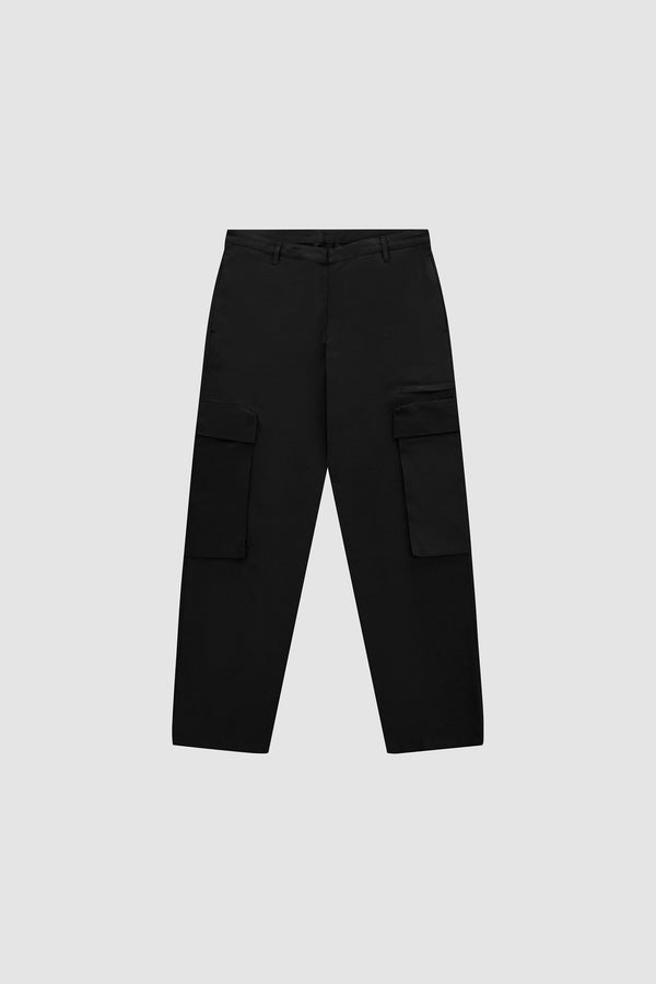 Park Pocket Pants in Black, front view
