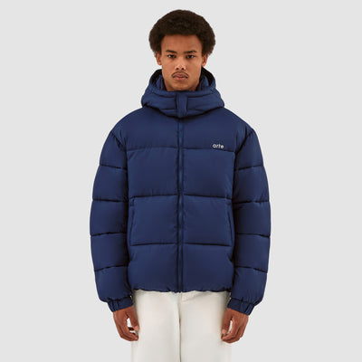Joey Puffer Jacket - Navy