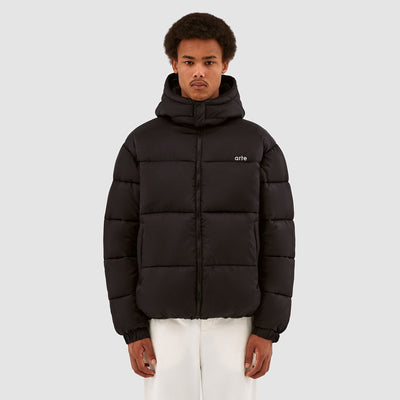 Joey Reversible Puffer Jacket - Black