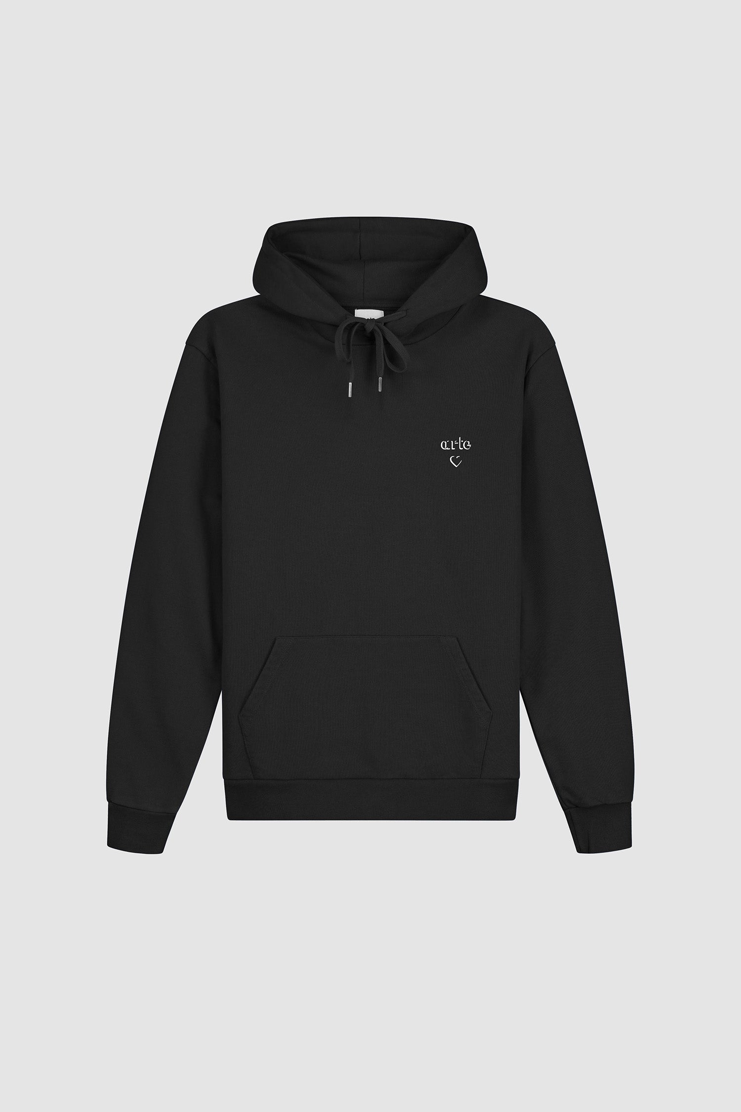 Arte Heart Hoodie - Black