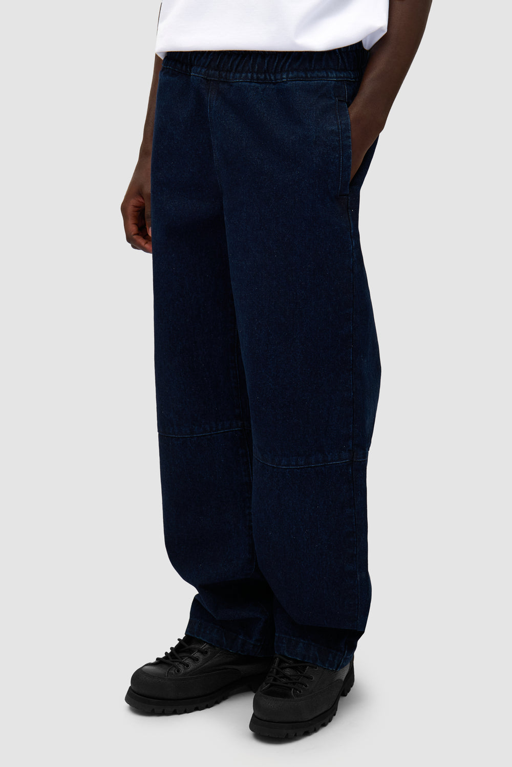 Denim Tech Pants - Navy