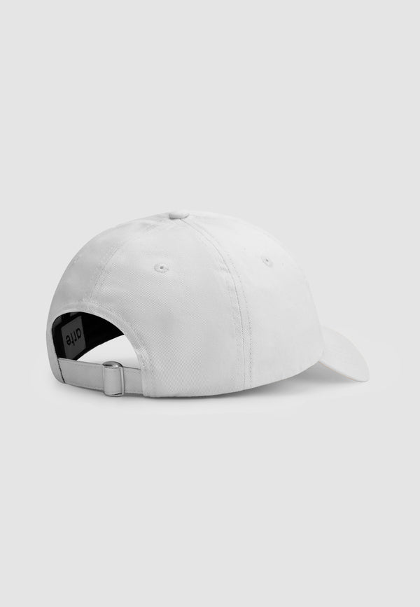 Cedric Side Cap - White
