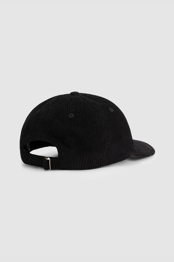 Cedric Corduroy Cap - Black