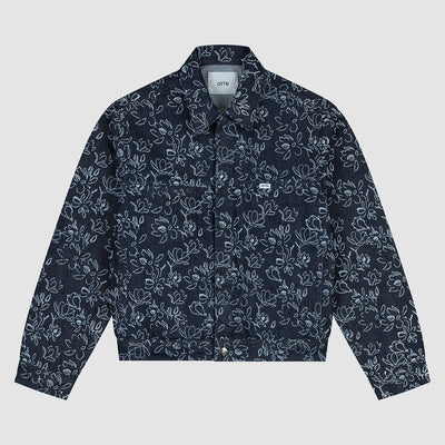 Veste Jones Flowers - Marine