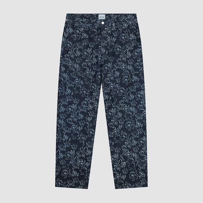 Jonas Flowers Pants - Navy