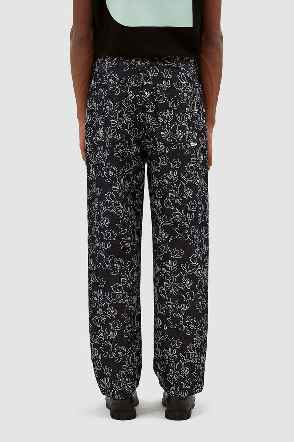 Jonas Flowers Pants - Navy