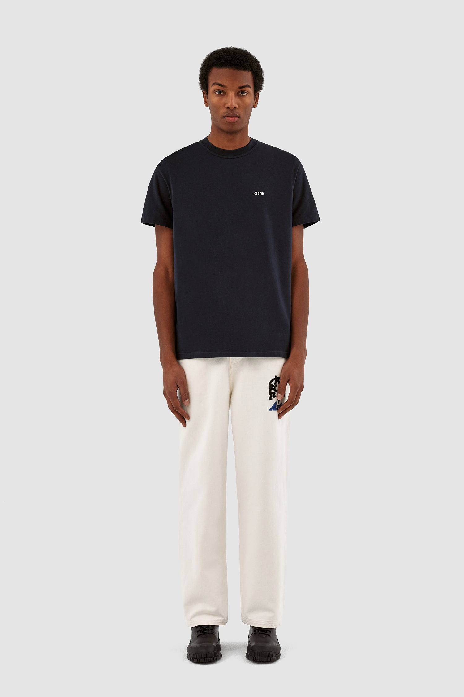 Tommy Back Arte T-shirt - Navy